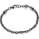 S'Agapõ Ocelový pánský náramek Amistad SAS14 + 2 měsíce na vrácení zboží