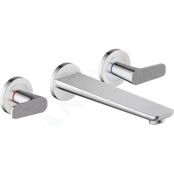 Vodovodní baterie Axor Citterio C Vanová baterie pod omítku, 3-otvorová instalace, chrom, 49483000