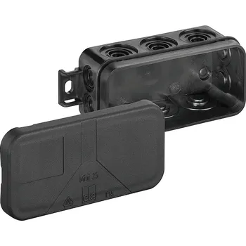 Elektroinstalační krabice Krabice rozbočovací přisazená Spelsberg Mini 25-L /sw