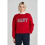 MIKINA GANT LOGO C-NECK SWEAT RUBY RED