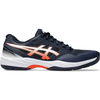 Pánská sportovní obuv Pánská indoorová obuv ASICS GEL-COURT HUNTER 3 10.5 Tmavě modrá, Bílá, Oranžová