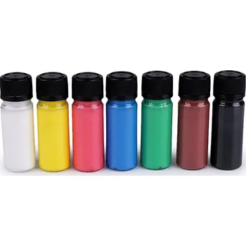 Speciální výtvarná barva Sada barev na textil Art e Miss; na tmavý textil, neon, metalický Varianta: mix č. 2 tmavý textil, Balení: 1 sada