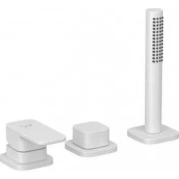 Vodovodní baterie KLUDI-RENON 3-OTV.VANOVA BATERIE BILY MAT 424475375