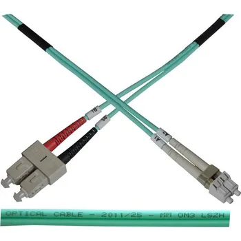 Síťový kabel OEM Datacom 5027106812 patch, duplex LC-SC 50/125 MM, 1m