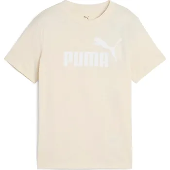 Chlapecké tričko Dětské Tričko s krátkým rukávem PUMA ESS NO. 1 LOGO TEE G 68489287 – Béžová 140
