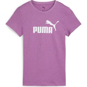 Dámské Tričko s krátkým rukávem PUMA ESS NO. 1 LOGO HEATHER TEE 68496989 – Růžová XXS