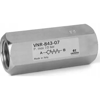Ventil CAMOZZI ZPĚTNÝ VENTIL Závit 1/8" hadice 6/4 mm