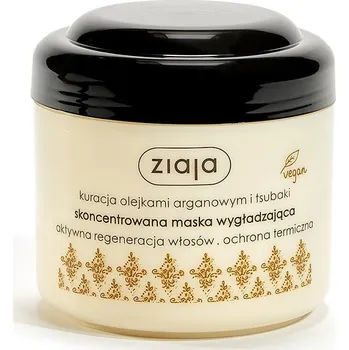 Vlasová regenerace Ziaja, Koncentrovaná vyhladzujúca maska s arganovým a tsubaki olejom 200 ml