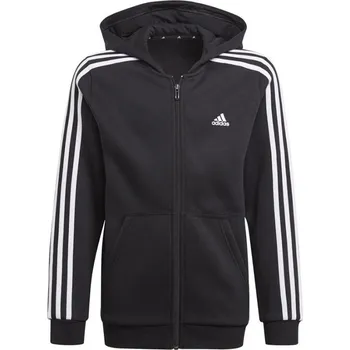 Dívčí tričko Chlapecké tričko Essentials 3S Jr Zip GQ8900 - Adidas 116 cm