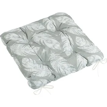 Podsedák Bellatex Sedák Adéla prošívaný, Pírka šedá - 40x40cm