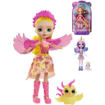 Panenka Mattel Enchantimals set panenka 15cm + zvířátko 7 druhů