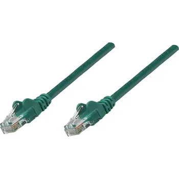 Síťový kabel Intellinet Cat6A, SFTP, 0.25m síťový kabel Zelená 0,25 m S/FTP (S-STP)