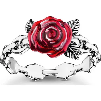 Prsten Thomas Sabo TR2482-664-10-56 Silver prstýnek Roses Romance