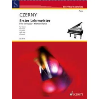 Hudebniny Bärenreiter C. Czerny - První učitel klavíru, op. 599