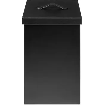 Koš na prádlo Decor Walther, Koš na prádlo Brownie s víkem černý - Formadore
