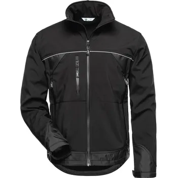 Pánská softshellová bunda Bunda Alfa softshell velikost M černá Elysee