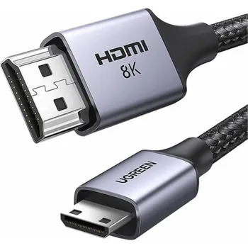 Video kabel Ugreen kabel Mini HDMI - HDMI 8K kabel UGREEN HD163 1m