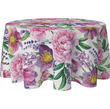 ubrus Ubrus odolný proti skvrnám 140 cm x 140 cm kulatý