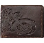 Pánská Pánská peněženka RIEKER 1006 hnědá W5 1006-BROWN H/W5 -UNI-