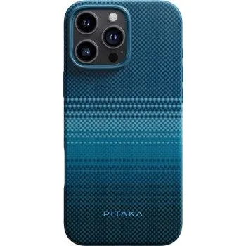 Pitaka Military-Grade Protective Case odolný aramidový kryt s podporou MagSafe pro Apple iPhone 16 Pro Max modrýSleva 10 % na modrý grip 3