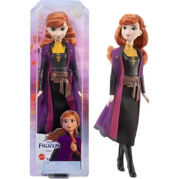 Panenka Frozen panenka - Anna v černo-oranžových šatech