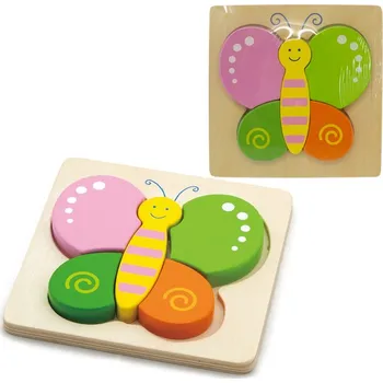 Puzzle BABU - Puzzle set motýl
