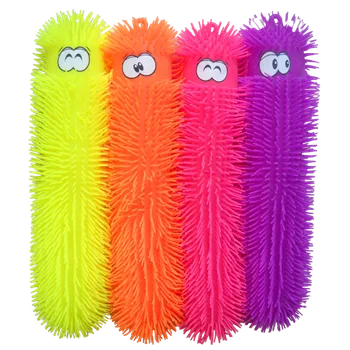 Figurka Antistresová mačkací Obří Housenka 50 cm - více druhů