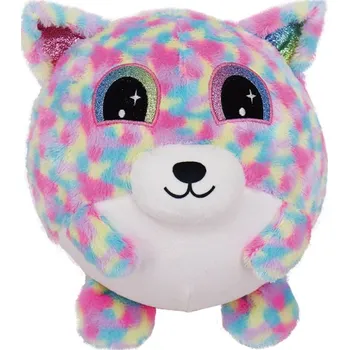 plyšák Nafukovací plyšový kamarád - Medvídek strakatý 23 cm