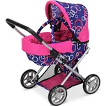 Kočárek hluboký - růžovo/modrý