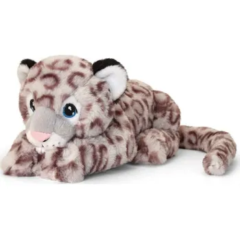 plyšák KEEL SE6110 Plyšový sněžný leopard 35 cm