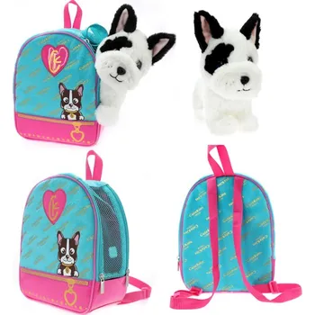Figurka CuteKins - Buldog s batůžkem