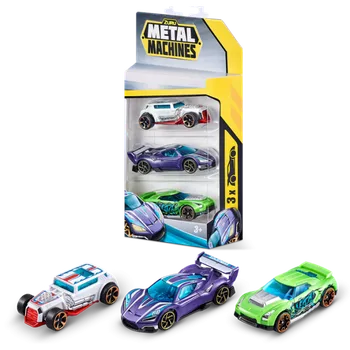 autíčko Metal Machines Sada aut 3 ks