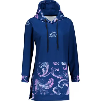 Dámská mikina Dámská funkční mikina premium ALTISPORT VOJ/ALW065MI03 TMAVĚ MODRÁ M