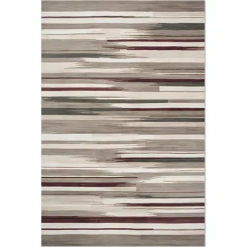 Koberec Koberec Vnitřní Abstraktní malované pruhy odřeniny boho 150x225 cm