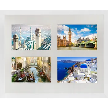 Obraz Rámeček na 4 fotografie 10x15 cm, multirámeček, galerie, koláž 28x35