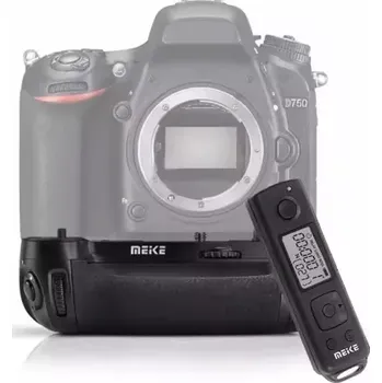 Bateriový grip pro fotoaparát Bateriový grip Meike pro Nikon D750 se spouští (Battery grip Meike MB-D16)