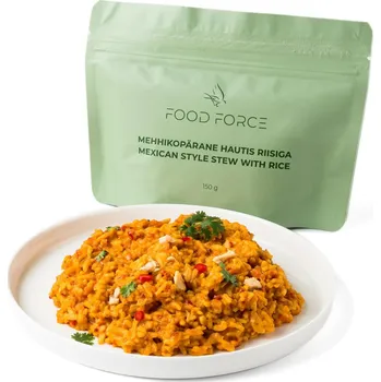 Speciální výživa Dehydrované jedlo Food Force Guláš na mexický způsob s rýží