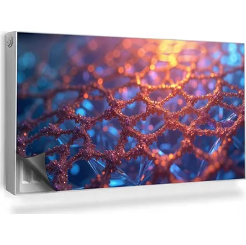 Obraz Magnetická podložka na radiátor, kryt na topení 110 x 60 cm fialová