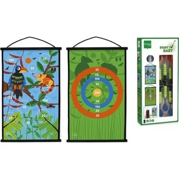 Scratch: Šipky Džungle s Tukany 38x60cm 2053