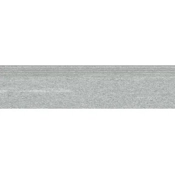 Dlažba RAKO Schodovka Rako Vals šedá mat rektifikovaná 30x120 DCPVD847 DCPVD847