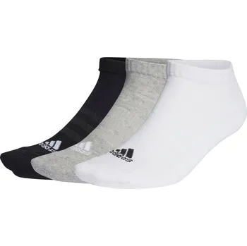 Pánské ponožky Ponožky ADIDAS 3-PACK C SPW LOW gry-blk-wht 40-42