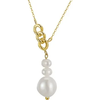 Řetízek Majya Stříbrný řetízek s přívěskem PERRY pozlacený Ag/; ≤2,96 g 11639