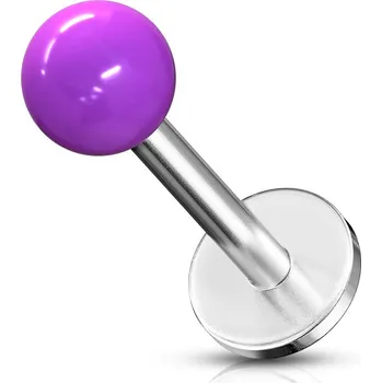 Piercing Šperky4U Piercing do brady - labreta - LB01040-A