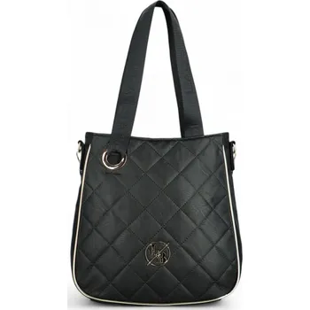 Kabelka Dámská kabelka na rameno černá - Laura Biaggi Fidesia černá