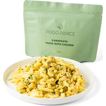 Speciální výživa Dehydrované jedlo Food Force Těstoviny s kuřecím masem