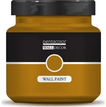 Samolepící dekorace Pentart Barva na zeď WALL DECOR 1000 ml OKROVÁ