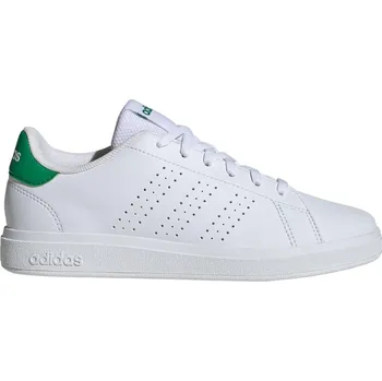 Pánská obuv ADIDAS Dětské boty Advantage Base 2.0 36 2/3 BÍLÁ|ZELENÁ