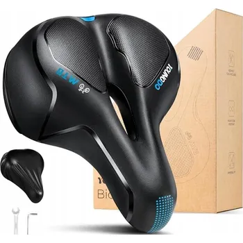 Sedlo na kolo ŠIROKÉ PĚNOVÉ SEDLO NA KOLO YOUNGDO Modré