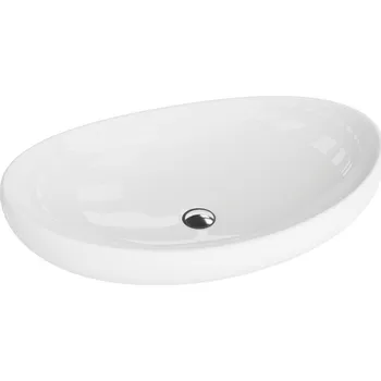 Umyvadlo Umyvadlo na desku oválné Lavita BARCO 63 cm bílé
