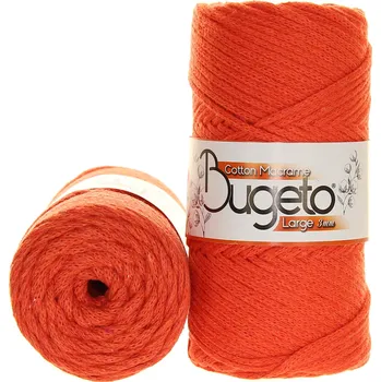 Příze Bugeto Cotton Macrame Large 3mm cihlová 503